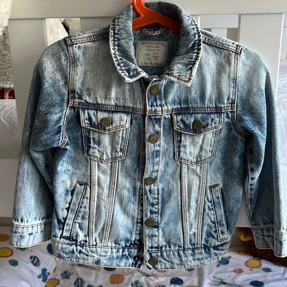 Zara Denim Jacket 2-3T